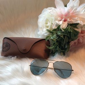 Ray Ban Blue lenses Aviator